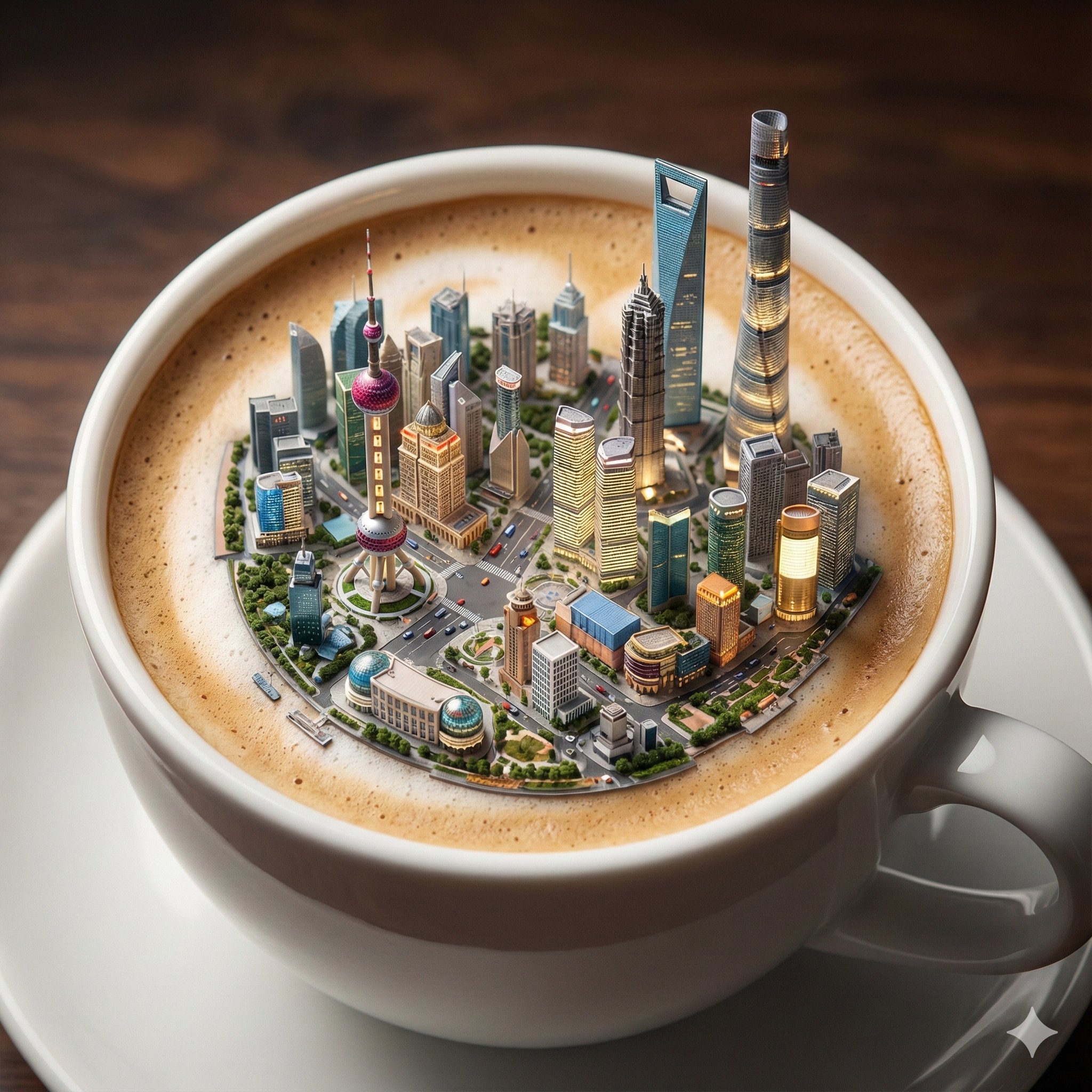 City on a Cappuccino