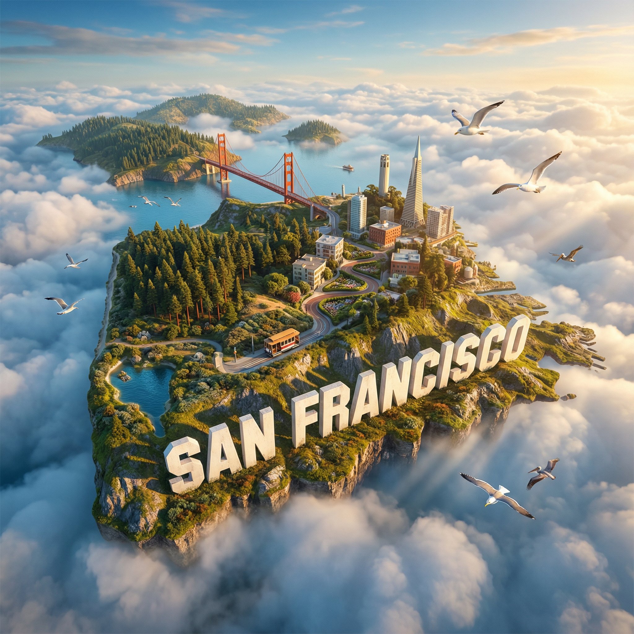 Sky-High Cityscape - 3