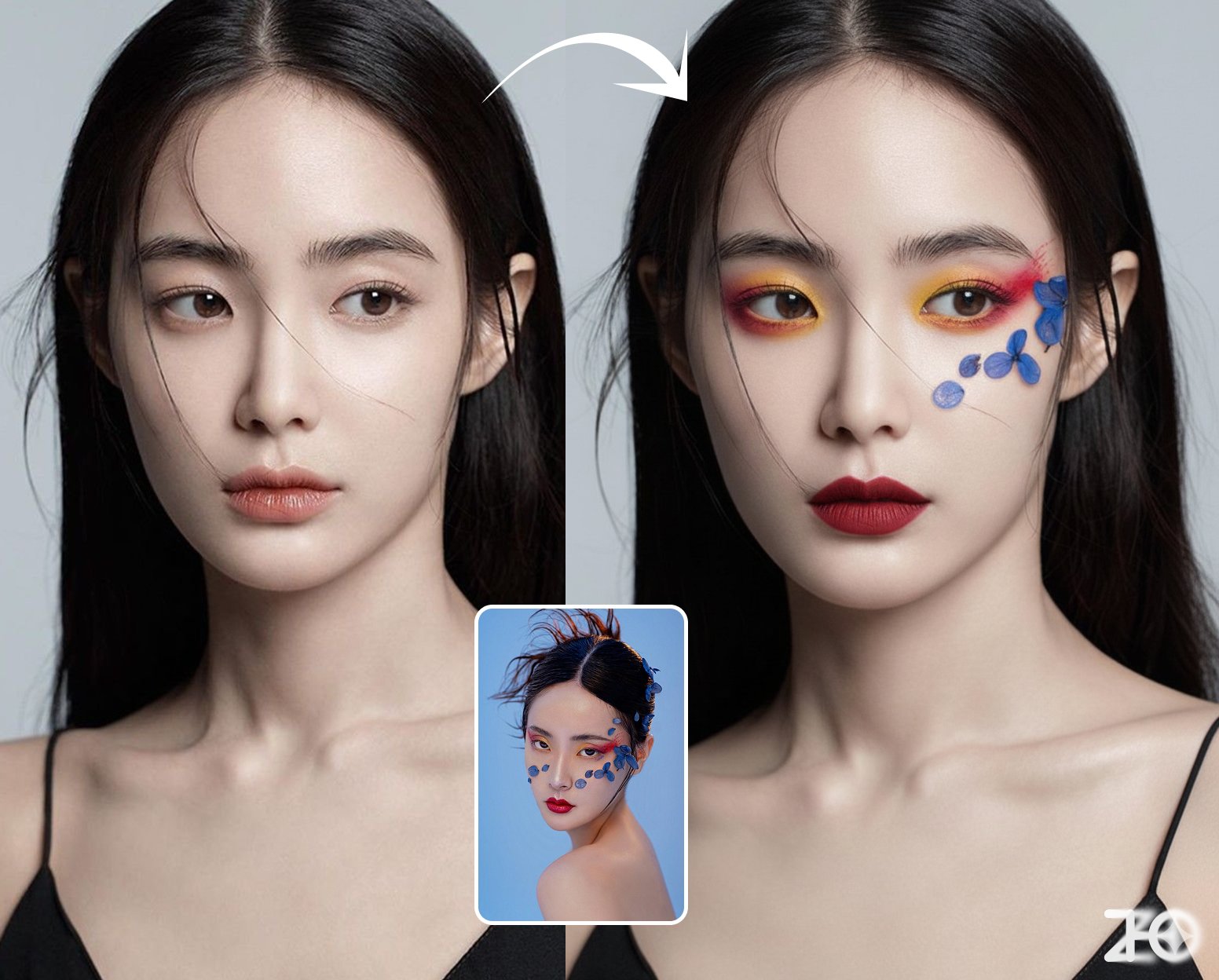 Makeup Transfer Between Images