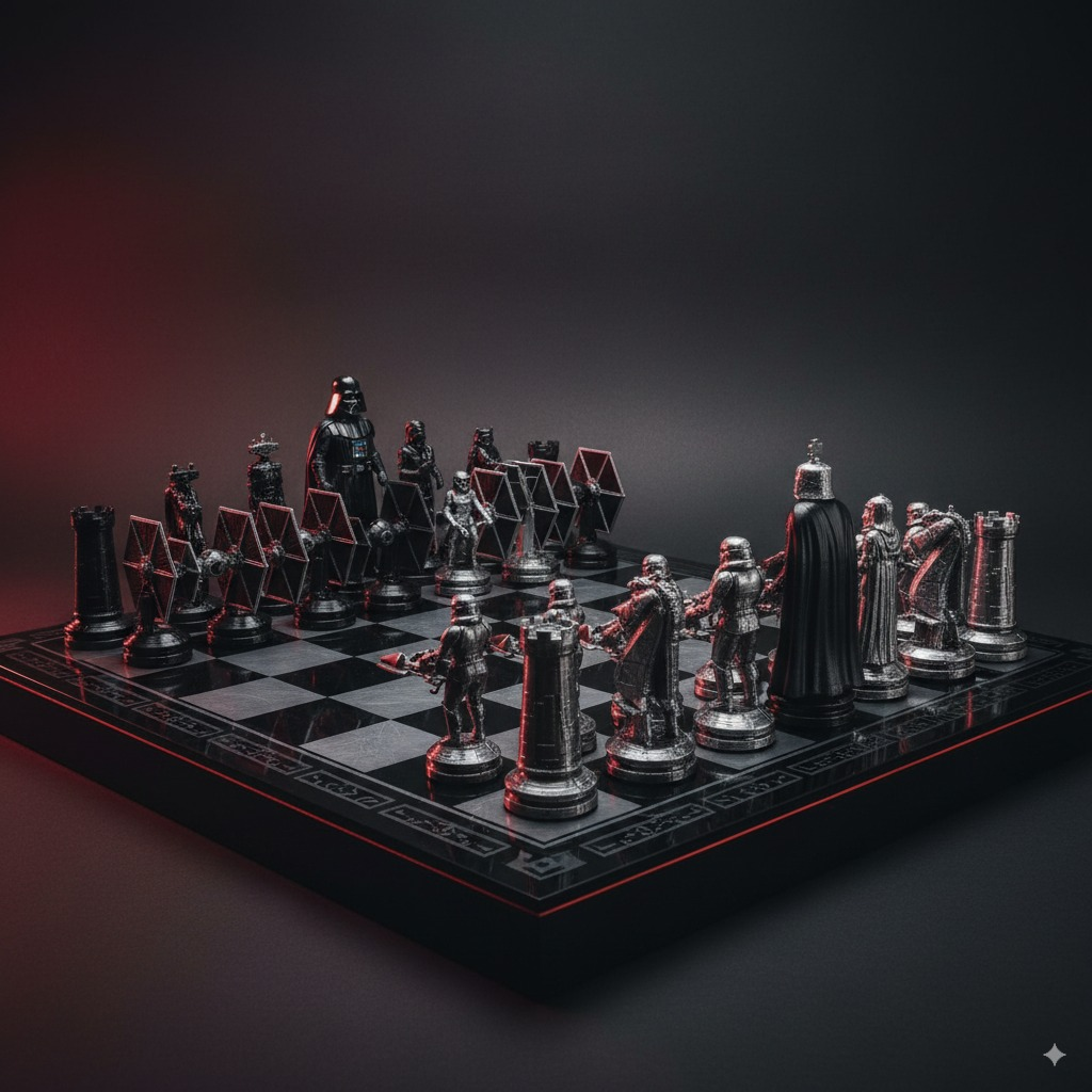 3D-Printable Chess Set Design