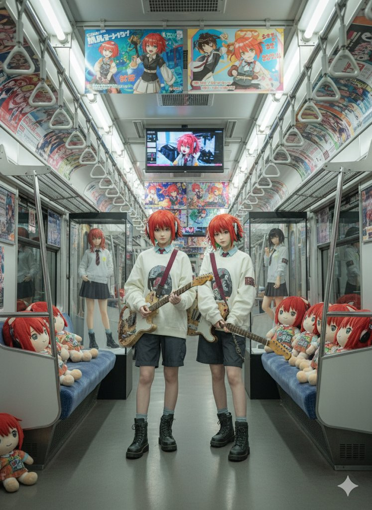 Tokyo Train Collaboration Event Scene