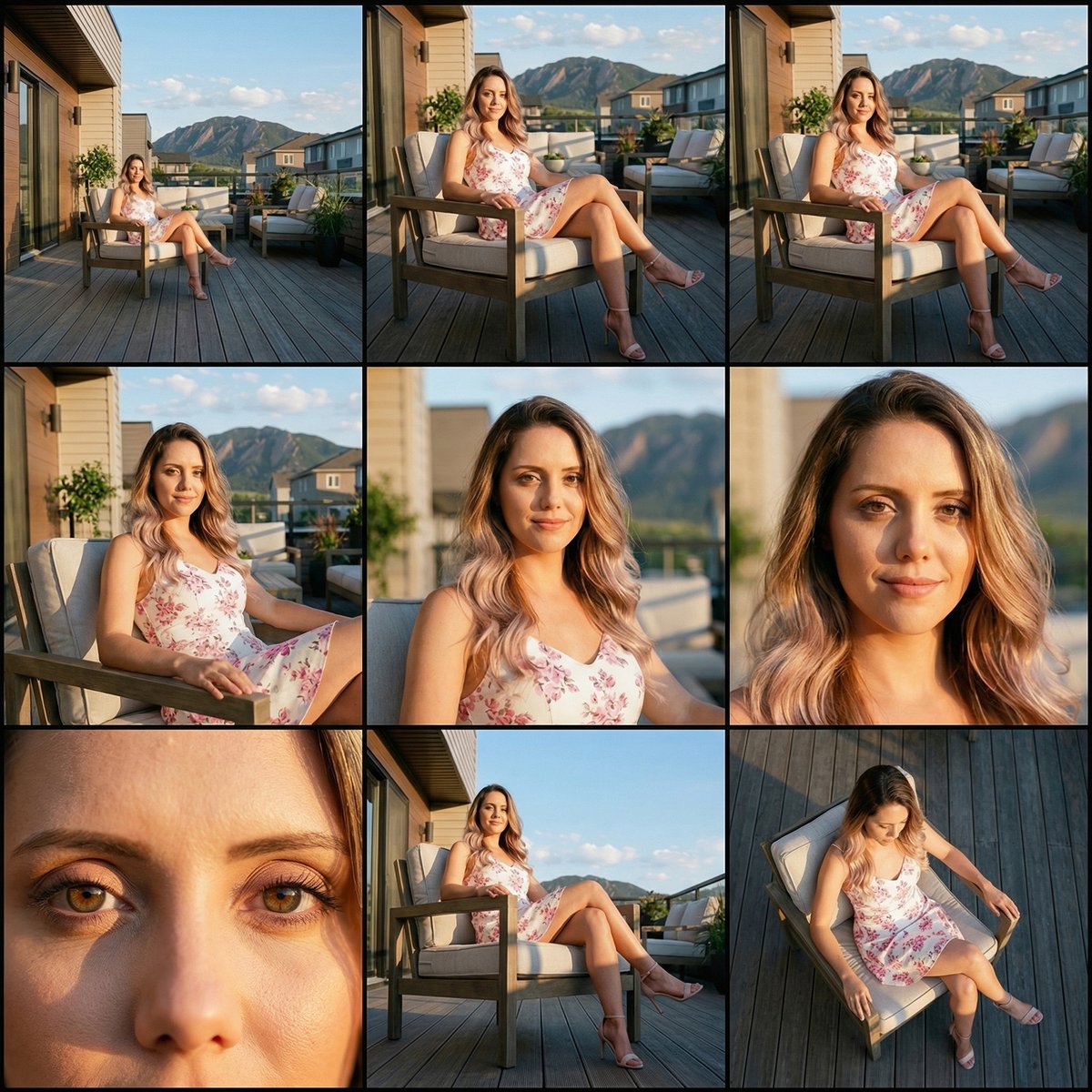 Cinematic Contact Sheet