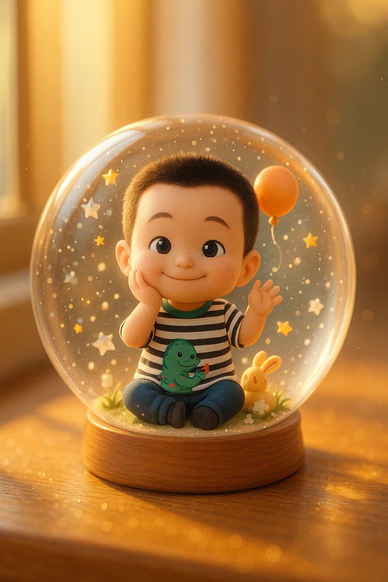 Dreamy Crystal Ball Portrait - 2