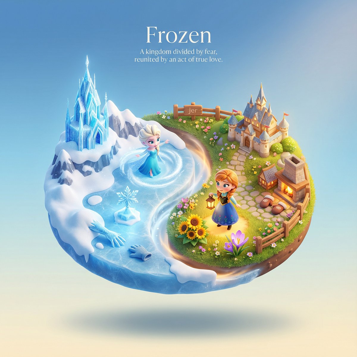 Yin-Yang Diorama of Dual Realms - 4