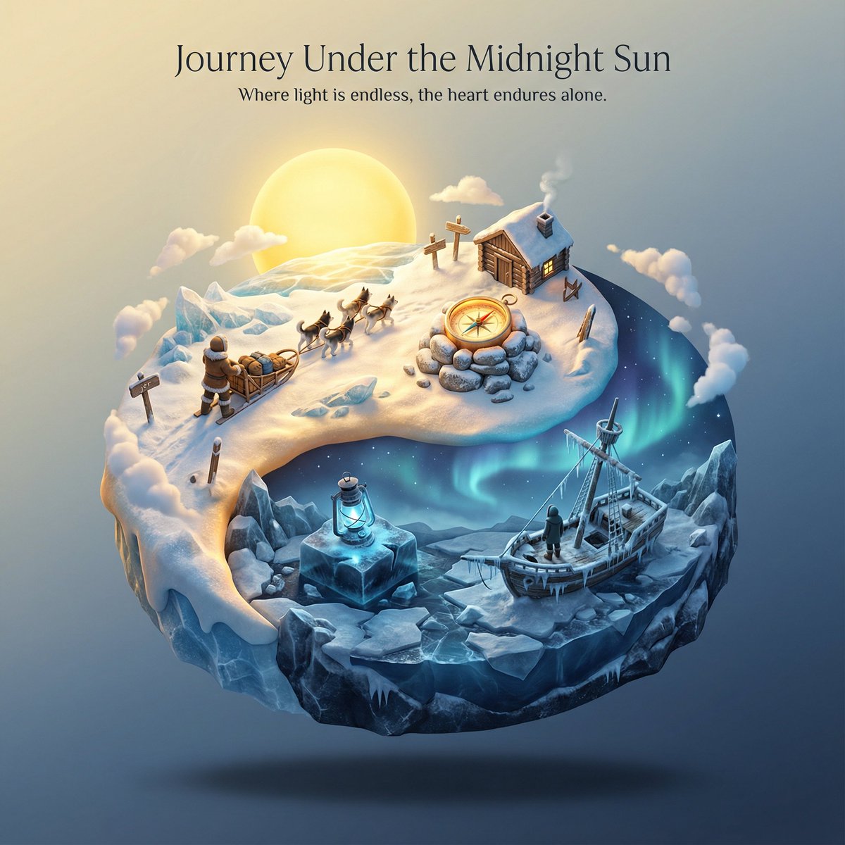 Yin-Yang Diorama of Dual Realms - 3