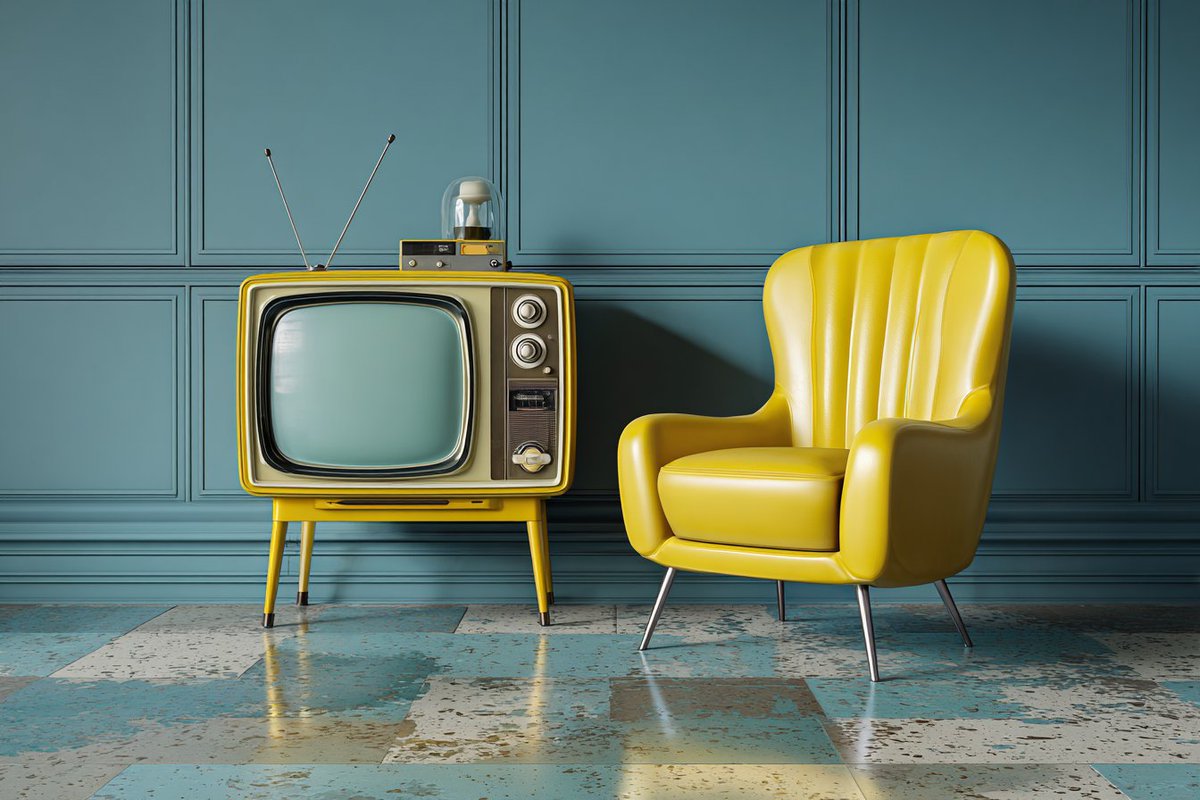 Mid-Century Lounge Vignette - 4