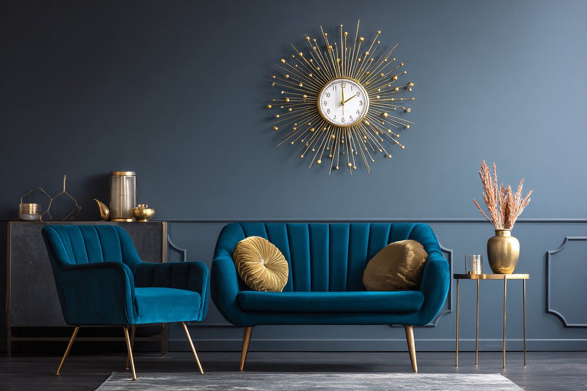 Mid-Century Lounge Vignette - 3