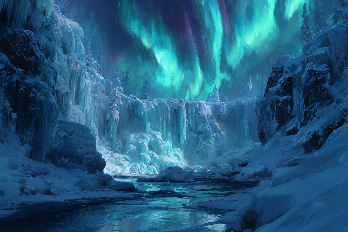 Luminescent Arctic Wilderness - 3