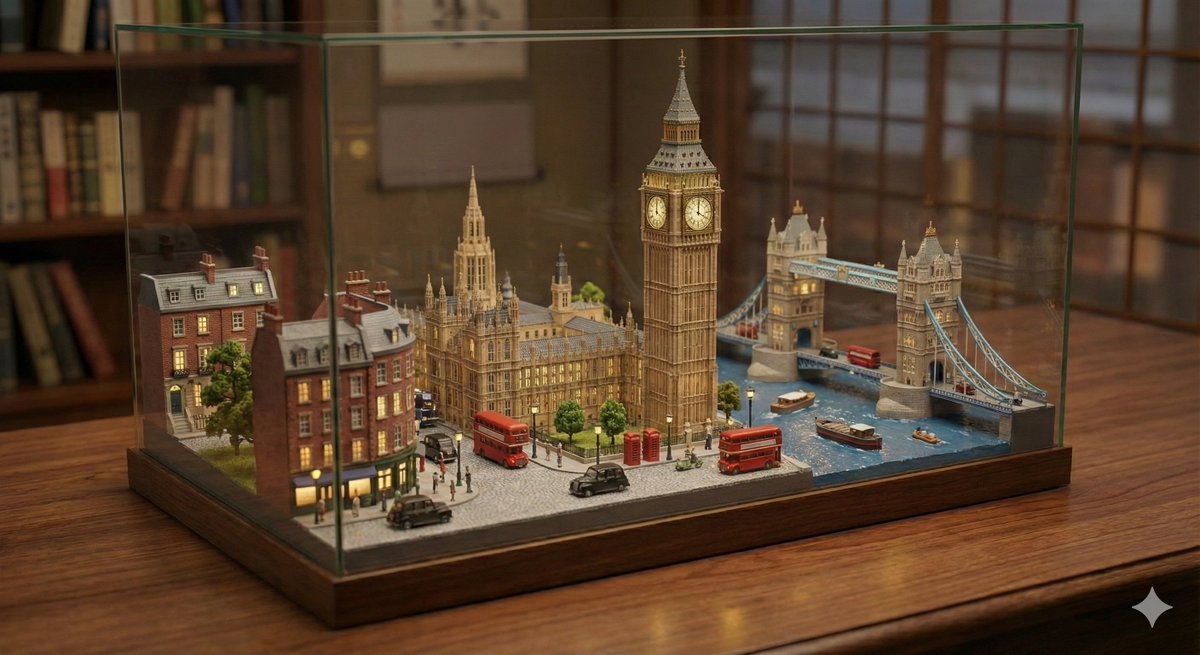 Miniature City Diorama - 3