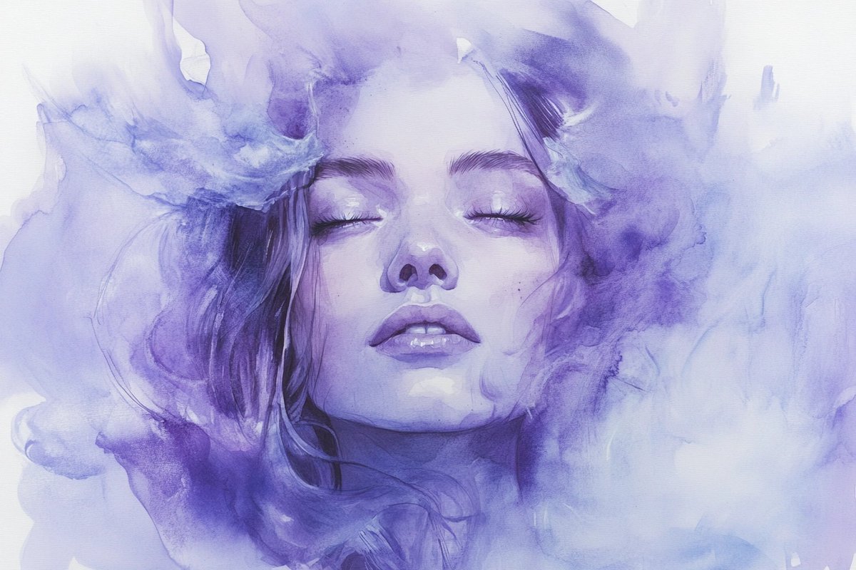 Ethereal Watercolor Dreamscape - 2