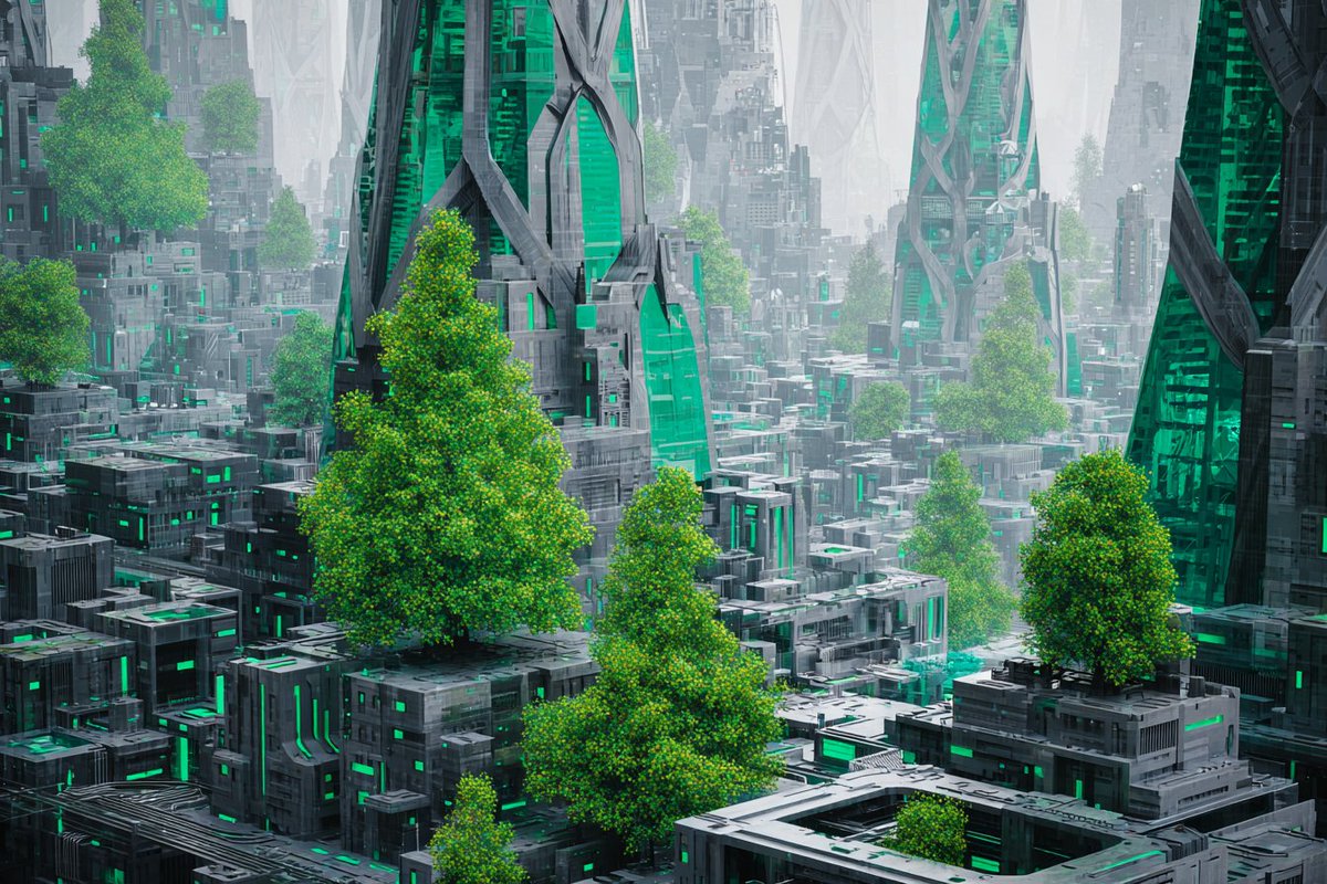 Techno-Organic Cityscape - 4