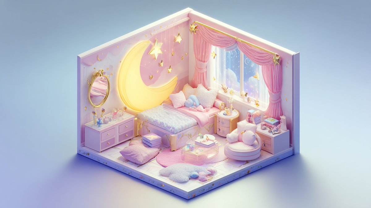 Kawaii Character Bedroom - 4