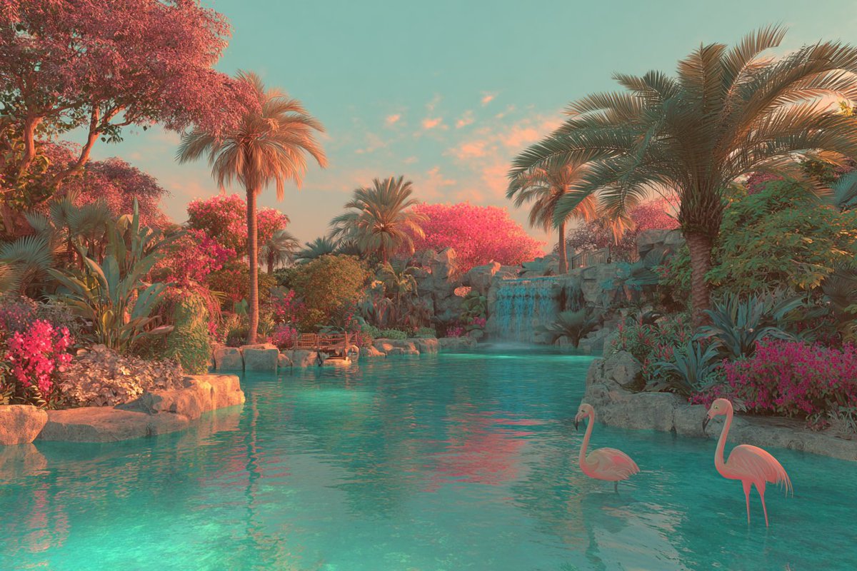 Luminous Lagoon Oasis - 4