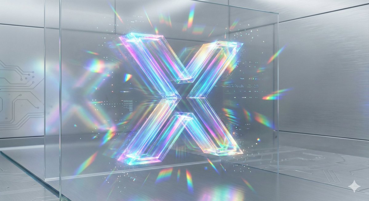 Holographic Prism Logo - 3