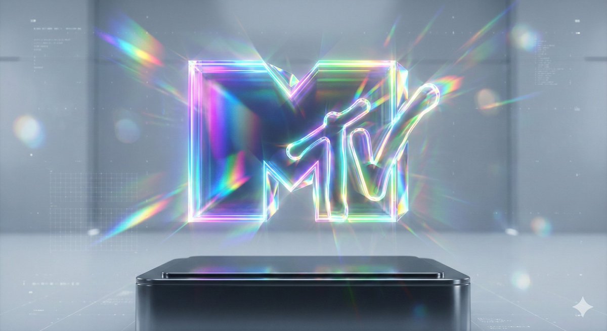 Holographic Prism Logo - 2