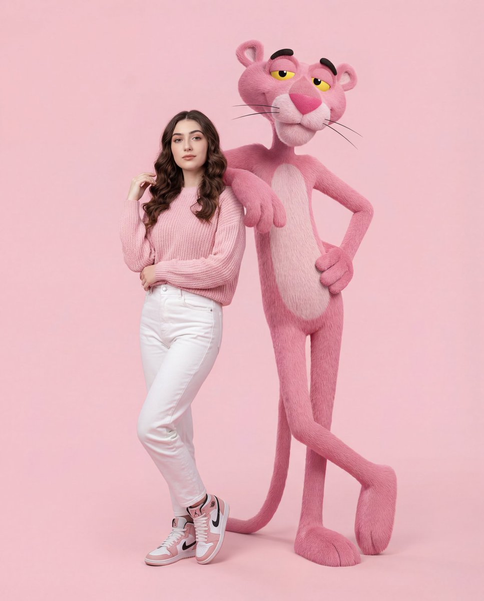 Stylish Person with 3D Tom & Jerry - 2