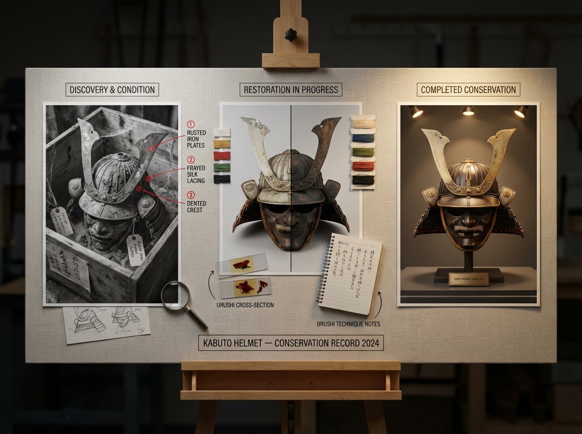 Conservation Record of a Restored Object - 4