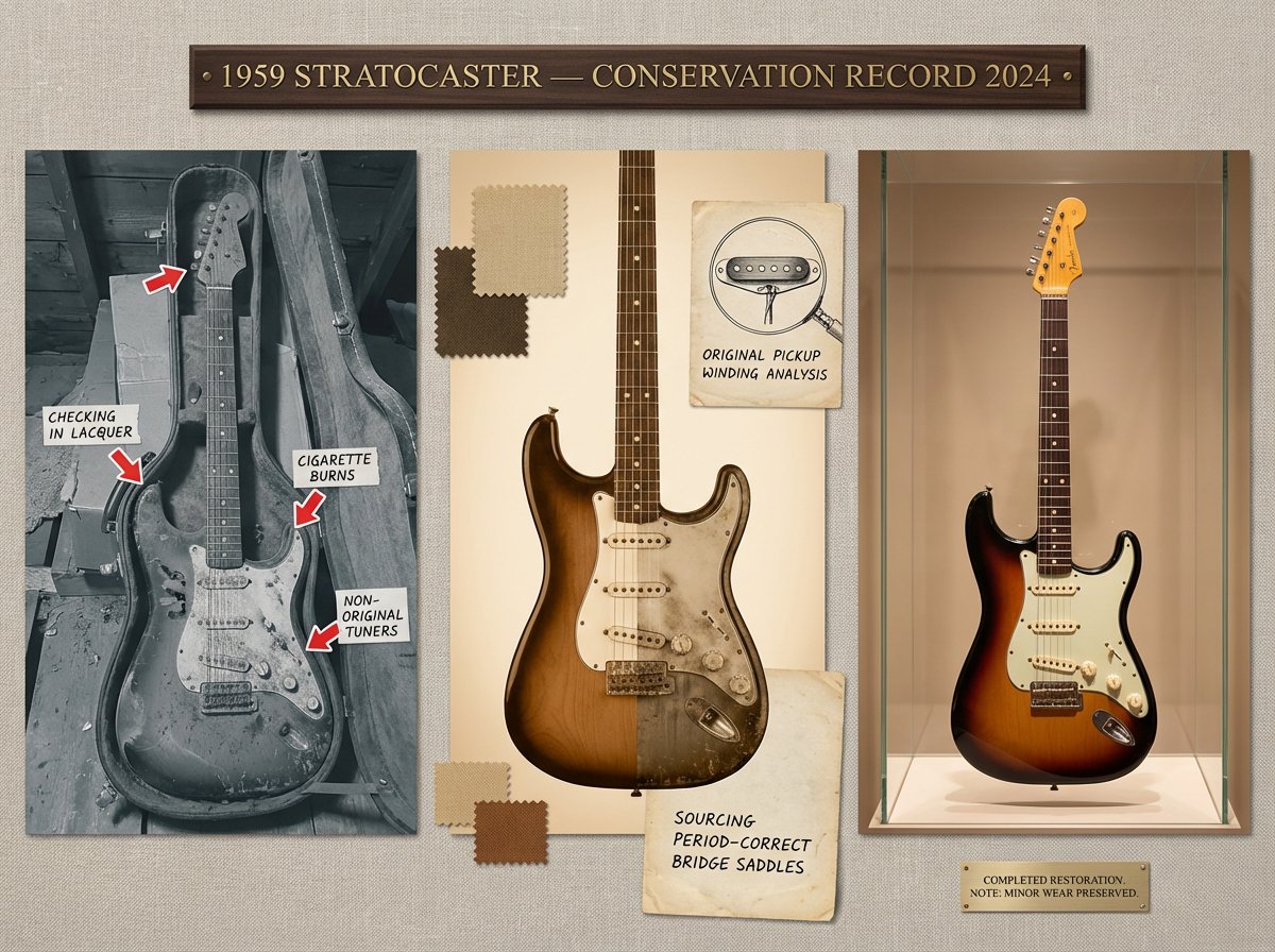 Conservation Record of a Restored Object - 3