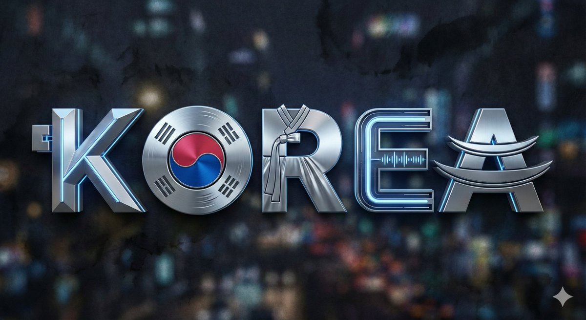 Cultural Metallic Typography: A Nation's Identity - 4