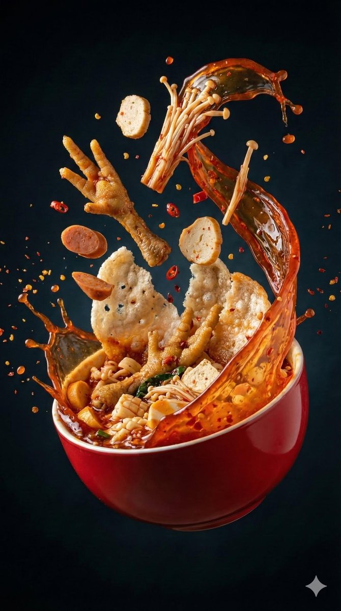 Deconstructed Seblak Broth - 2